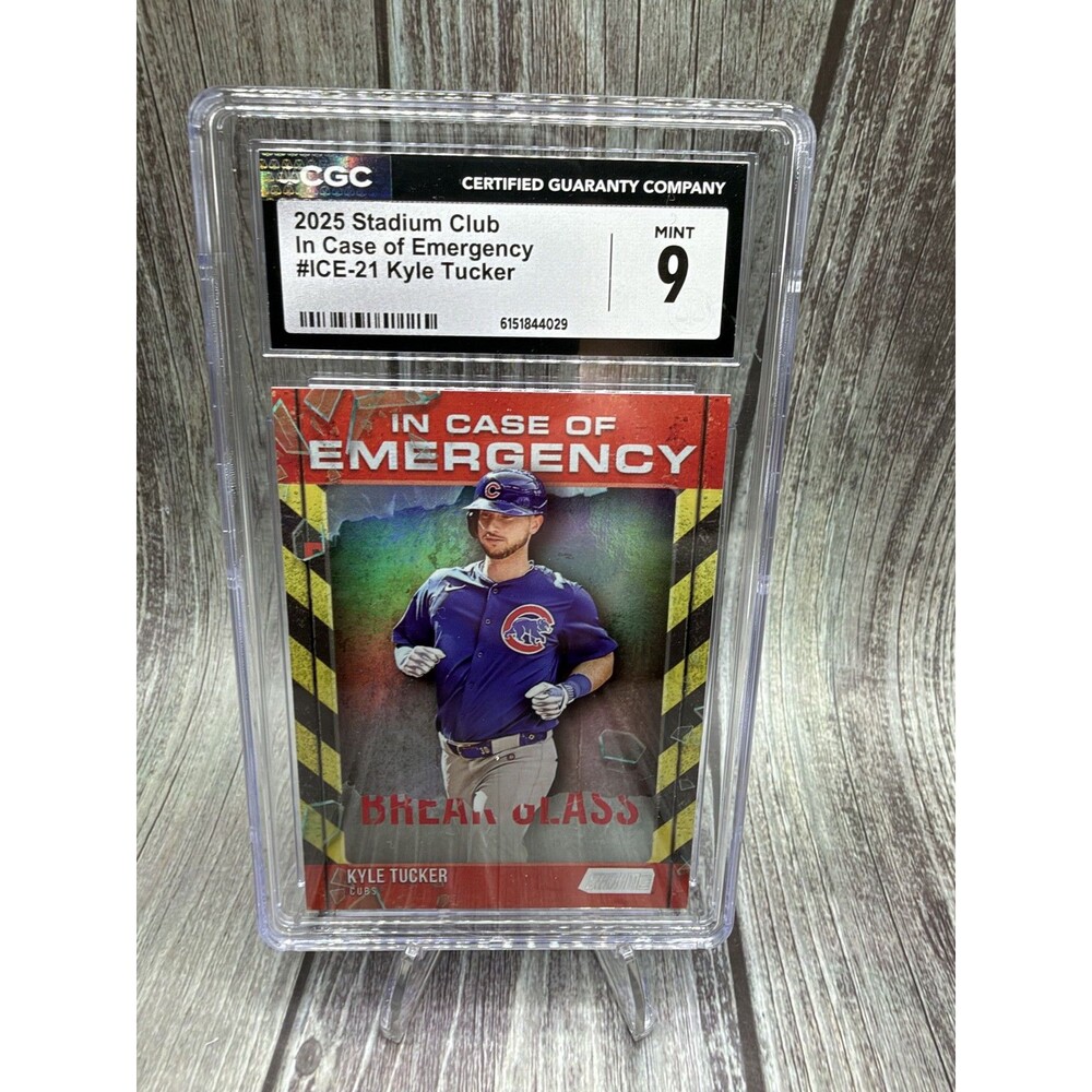 2025 Topps Stadium Club - In Case of Emergency Kyle Tucker #ICE-21